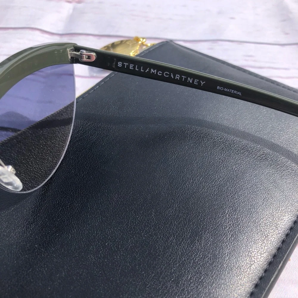 🆕 Stella McCartney Green & Gold Core Sunglasses (810)
